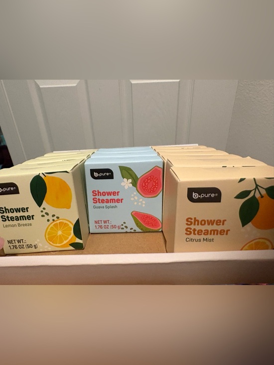 Accessories - Guava Splash Shower Steamer - Light Blue citrus Lemon 🍋